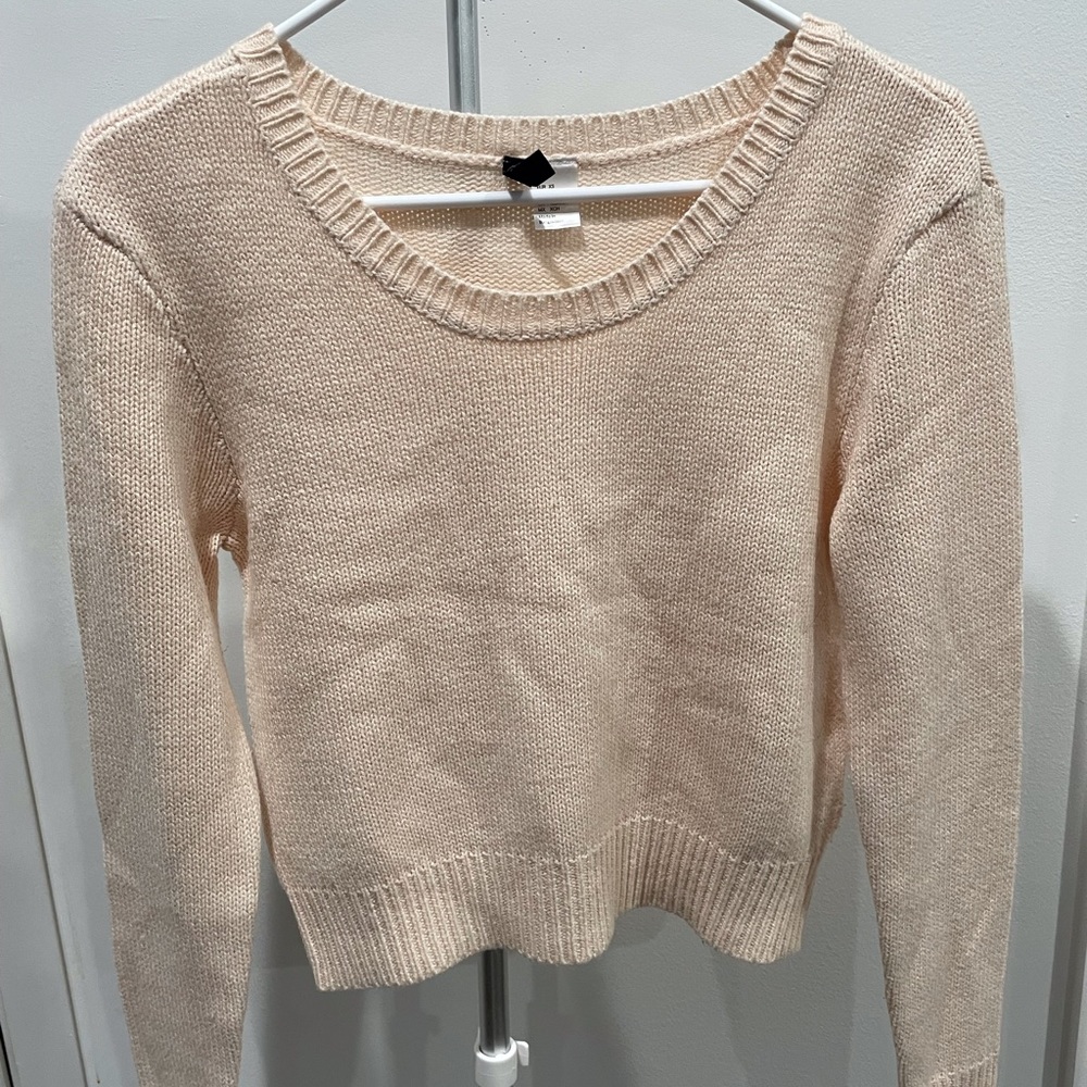 H&M Pink Knit Sweater